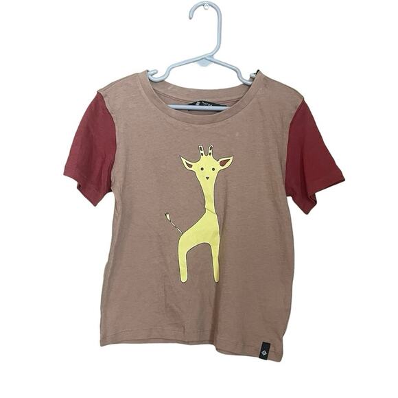 Satva 100% Organic Cotton Casual T-Shirt Short Sleeve Pre-shrunk Toddler Size 4T - Picture 1 of 5